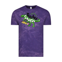 Cloud Purple teacher saurus Vintage Tee - MaliasSmallBusiness
