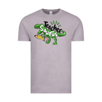 Vintage Zinc teacher saurus Vintage Tee - MaliasSmallBusiness