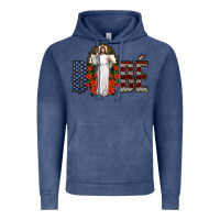 Vintage Denim bebe jesus christ Vintage Hoodie - Jasminsmagicworld