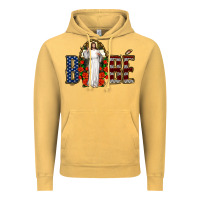 Vintage Mustard bebe jesus christ Vintage Hoodie - Jasminsmagicworld