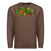 Chestnut Western lucky St. Patrick's Day Premium Sweatshirt - CowGirlArtShop