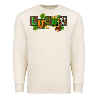 Sandshell Western lucky St. Patrick's Day Premium Sweatshirt - CowGirlArtShop