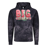 Cloud Black big sister Vintage Hoodie - MaliasSmallBusiness