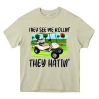 Mossy they see me rollin' they hattin' Heavy Core Tee - Artiststas