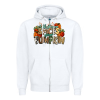 White Whatever spices your pumpkin Fall Zipper Hoodie - NancyCooperArtShop