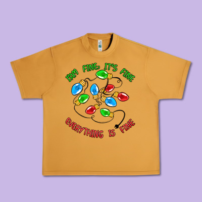 I'm Fine It's Fine Everything Is Fine Urban Heavy Tee Designed By Maliassmallbusiness