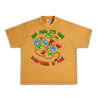 Peanut Butter i'm fine it's fine everything is fine Urban Heavy Tee - MaliasSmallBusiness
