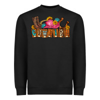 Black cowgirl Heavyweight Sweatshirt - LillyAllenDesigns