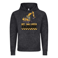 See You Later Excavator Vintage Hoodie | Teevron