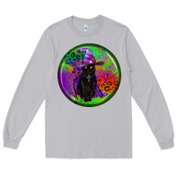 Moon Dust halloween round earrings Long Sleeve Tee - BundleAndBundleShop