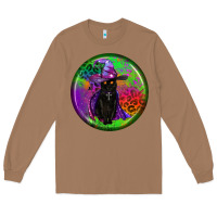 Toasted Coconut halloween round earrings Long Sleeve Tee - BundleAndBundleShop