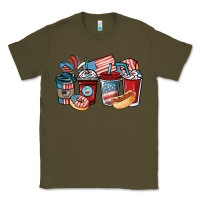 Army Green 4th of july coffee cups Classic Tee - NancyCooperArtShop