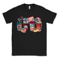 Black 4th of july coffee cups Classic Tee - NancyCooperArtShop