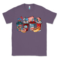Lavender 4th of july coffee cups Classic Tee - NancyCooperArtShop