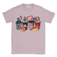 Lilac 4th of july coffee cups Classic Tee - NancyCooperArtShop