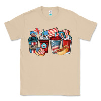 Mushroom 4th of july coffee cups Classic Tee - NancyCooperArtShop