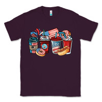 Plum 4th of july coffee cups Classic Tee - NancyCooperArtShop