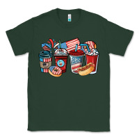 Sports Green 4th of july coffee cups Classic Tee - NancyCooperArtShop