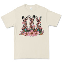Bone rabbits with blossom flower Premium Tee - Artiststas