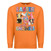 Carrot Easter with my gnomies  Easter Day Premium Sweatshirt - CowGirlArtShop