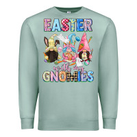 Seafoam Easter with my gnomies  Easter Day Premium Sweatshirt - CowGirlArtShop