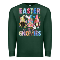 Sports Green Easter with my gnomies  Easter Day Premium Sweatshirt - CowGirlArtShop