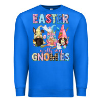 True Royal Easter with my gnomies  Easter Day Premium Sweatshirt - CowGirlArtShop