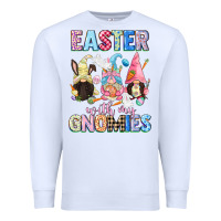 White Easter with my gnomies  Easter Day Premium Sweatshirt - CowGirlArtShop
