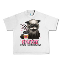 Lunar Rock coffee because murder is wrong grumpy cat Urban Heavy Tee - JahusDesignShop