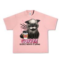 Salmon coffee because murder is wrong grumpy cat Urban Heavy Tee - JahusDesignShop