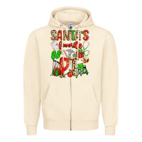 Sandshell santa's favorite pt Zipper Hoodie - texasbilliewilder