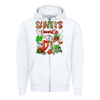 White santa's favorite pt Zipper Hoodie - texasbilliewilder