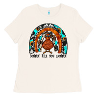 Bone gobble till you wobble rainbow Ladies Tee - JahusDesignShop