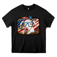 Black 4th of july baby sheep Heavy Core Tee - Jasminsmagicworld