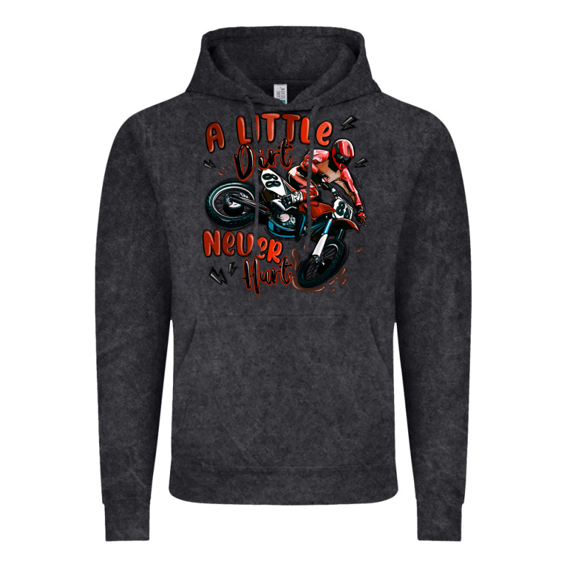 A Little Dirt Never Hurt Dirt Bike Vintage Hoodie by MaliasSmallBusiness | Teevron