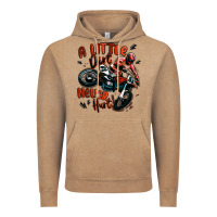 Vintage Coffee a little dirt never hurt dirt bike Vintage Hoodie - MaliasSmallBusiness