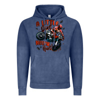 Vintage Denim a little dirt never hurt dirt bike Vintage Hoodie - MaliasSmallBusiness