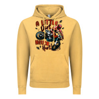 Vintage Mustard a little dirt never hurt dirt bike Vintage Hoodie - MaliasSmallBusiness
