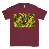 Burgundy camouflage glitter background Classic Tee - RanaPortraitStore