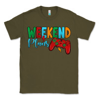 Army Green weekend plans Classic Tee - JahusDesignShop