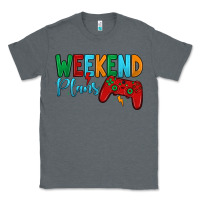 Charcoal Heather weekend plans Classic Tee - JahusDesignShop