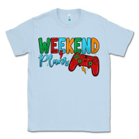 Dusty Blue weekend plans Classic Tee - JahusDesignShop