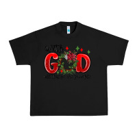 Black with god all things are possible Urban Heavy Tee - MaliasSmallBusiness