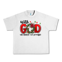 Lunar Rock with god all things are possible Urban Heavy Tee - MaliasSmallBusiness