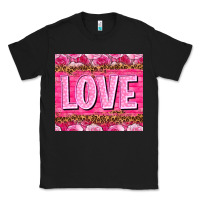 Black love valentines day Classic Tee - NancyCooperArtShop