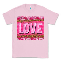 Bubblegum Pink love valentines day Classic Tee - NancyCooperArtShop