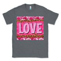 Charcoal Heather love valentines day Classic Tee - NancyCooperArtShop