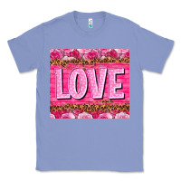 Colony Blue love valentines day Classic Tee - NancyCooperArtShop
