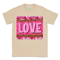 Mushroom love valentines day Classic Tee - NancyCooperArtShop