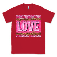 Red love valentines day Classic Tee - NancyCooperArtShop